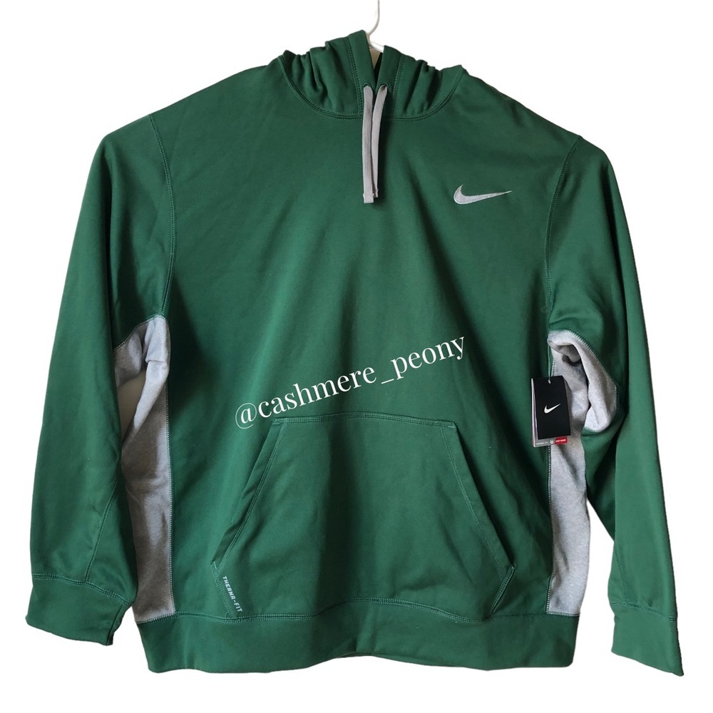 Nike Therma Fit Green Hoodie XXL